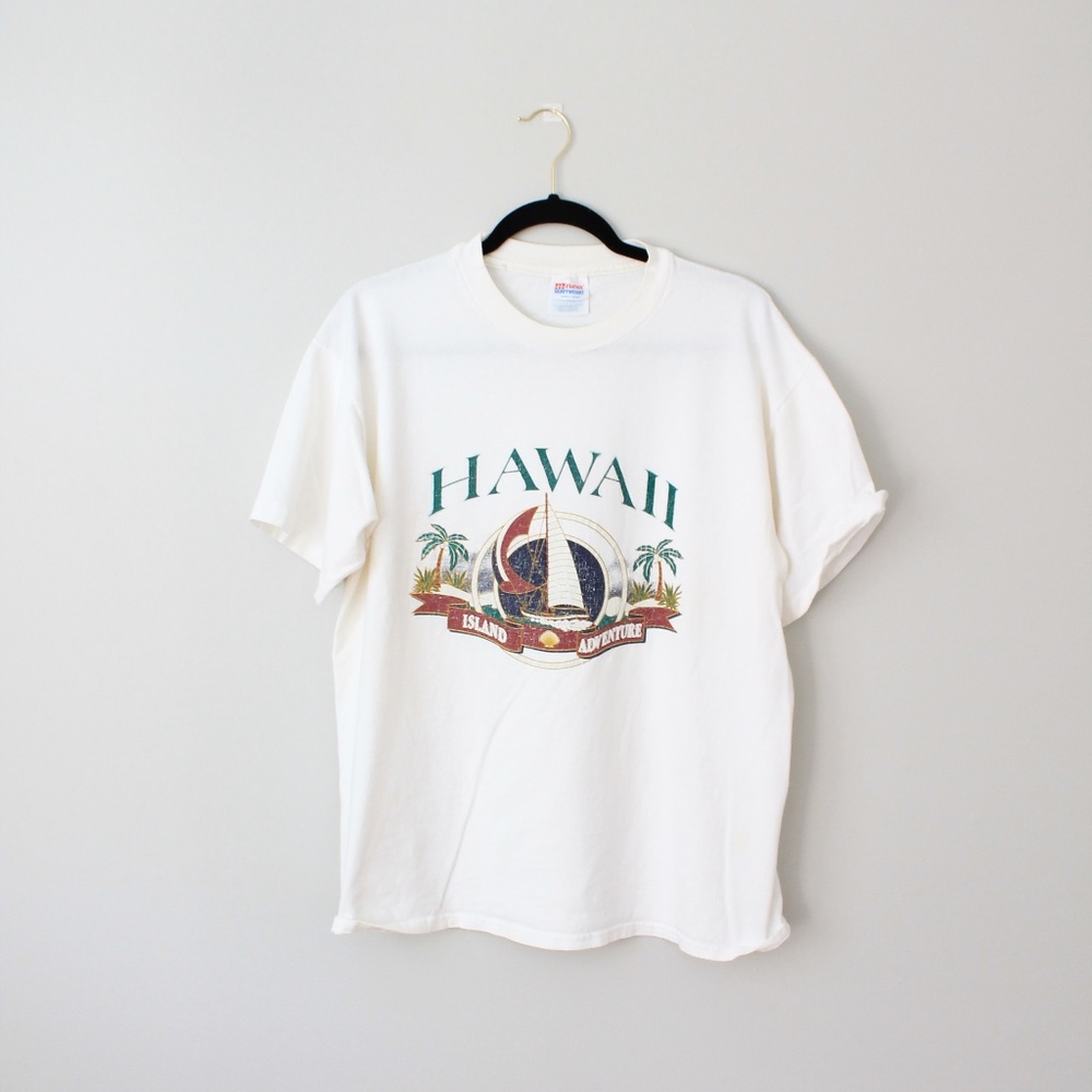 Hawaii, Vintage Graphic T, Size Large